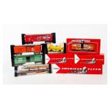 Lot of 9 American Flyer Model Train Cars NIB