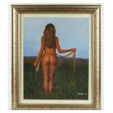 Artwork Nude Woman by Sabine K.  Signed
