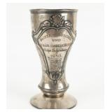 Sterling Silver Cup 1910 Shooting Award