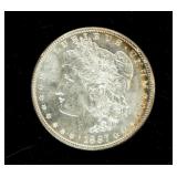 Coin 1887  Morgan Silver Dollar Brilliant Unc.