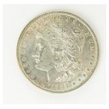 Coin 1887 Morgan Silver Dollar in Almost Unc.