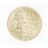 Coin 1878 Morgan Silver Dollar in Almost Unc.
