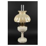 Vintage Aladdin Lincoln Drape Ivory-Colored Lamp