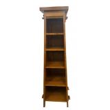 Furniture Stickley Modern Oak Shelving Unit