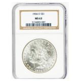 Coin 1904-O  Morgan Silver Dollar NGC MS63
