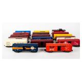 Lot of 17 American Flyer Cars