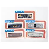 Lot of 5 American Flyer Model Train Cars NIB
