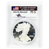 Coin 2008-W Proof Silver Eagle PCGS PR69DCAM