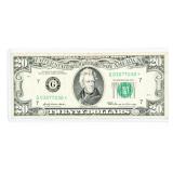 Coin 1969 $20 Star Radar Note!  Extremely Rare