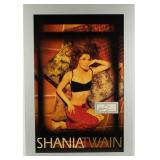 Artwork Poster of Shania Twain  Signed