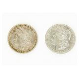 Coin (2) Morgan Silver Dollars 1891-O & 1894-O XF