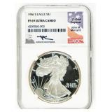 Coin 1986-S Silver Eagles NGC PF69 Ultra Cameo