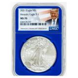 Coin 2021  American Silver Eagle NGC MS70