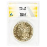 Coin 1884-S  Morgan Silver Dollar ANACS AU50*