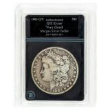 Coin 1882 O/S Morgan Silver Dollar Beckett VG