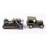 Lot Of 2 Vintage Tonka Military Toys