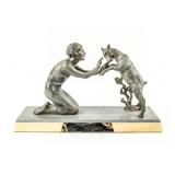 Artwork Vintage French Art Deco Sculpture