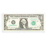 Coin 1985 $1 Repeater Note in Crisp Unc.