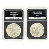 Coin 2 Peace Silver Dollars 1922& 1923