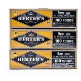 Ammo 300 Rounds 9mm