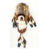Artwork Indigenous-Inspired Baby in Cradleboard