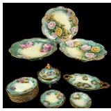 Vintage Lot of 21 European Gilt Dishes