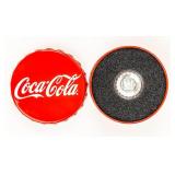 Coin Coca-Cola Fiji 2018 Silver Dollar Bottle Cap