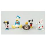 Lot of 5 Walt Disney Ceramic Figures