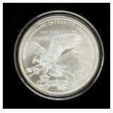 Coin 5 Troy Ounces of .999 Fine Silver Trump