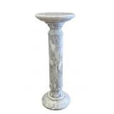 Furniture Gray Marble Pillar / Pedestal