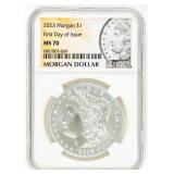 Coin 2023  Morgan Silver Dollar NGC MS70