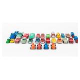 Large Lot Vintage Tootsie Toy Metal Cars / Trucks