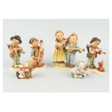 Vintage Lot of 6 Hummel Figurines  Musicians