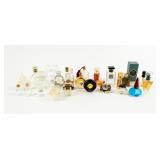 Lot of 25+ Miniature Perfume Bottles