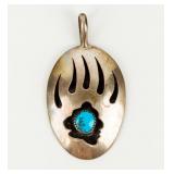 Jewelry Sterling Silver Bear Claw Pendant