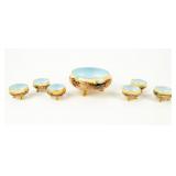 Antique / Vintage Set of Nut Bowls by Limoges
