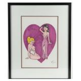 Artwork Provocative Comic Strip ArtSigned