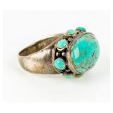 Jewelry Sterling Silver Turquoise Ring