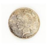 Coin 1927-D Peace Silver Dollar AU*