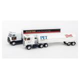 Lot Of 2 Vintage ERTL Fuel / NYLINT Freight Trucks