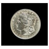 Coin 1890-O Morgan Silver Dollar Almost Unc.