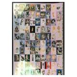 Art Nude Pin-Up Trading Cards Uncut SheetSigned