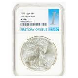 Coin 2022 American Silver Eagle NGC MS70