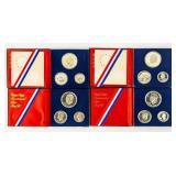 Coin (4) 1776-1976 Silver 3 Piece Proof Set