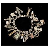 Jewelry Eclectic Sterling Silver Charm Bracelet