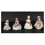 Vintage Mixed Lot of 4 Royal Doulton Miniatures