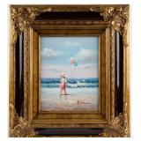 Artwork Oil Painting by P. Watkins  Signed