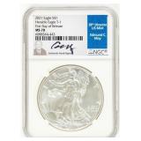 Coin 2021 American Silver Eagle NGC MS70