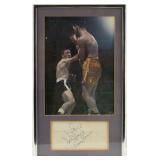 Sports Boxing Carmen Basilio Photo & Signature