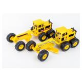 Lot Of 2 Vintage Tonka Brand Road Grader Toys